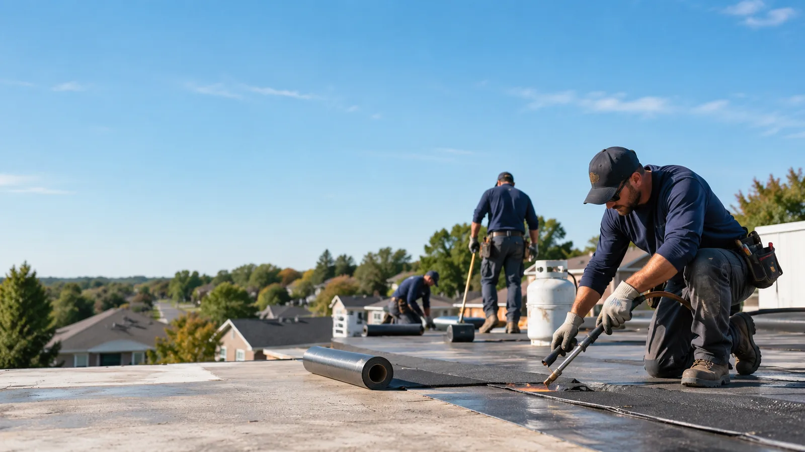 Flat Roof Leak Repair providers in Brooklyn, IA